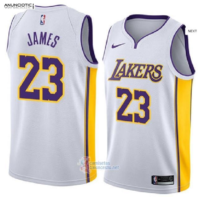 Camiseta Lakers Lebron James 23 2017-18