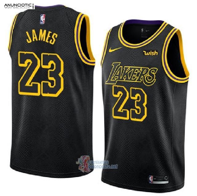 Camiseta Lakers Lebron James 23 2017-18