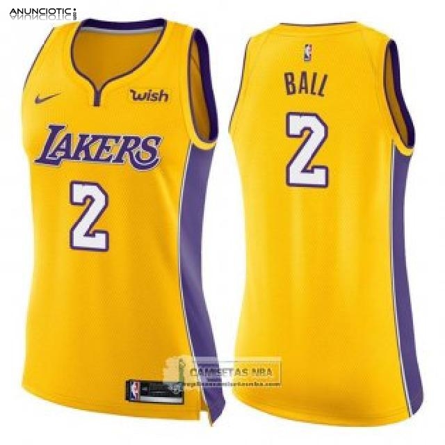 Camisetas NBA Los Angeles Lakers replicas