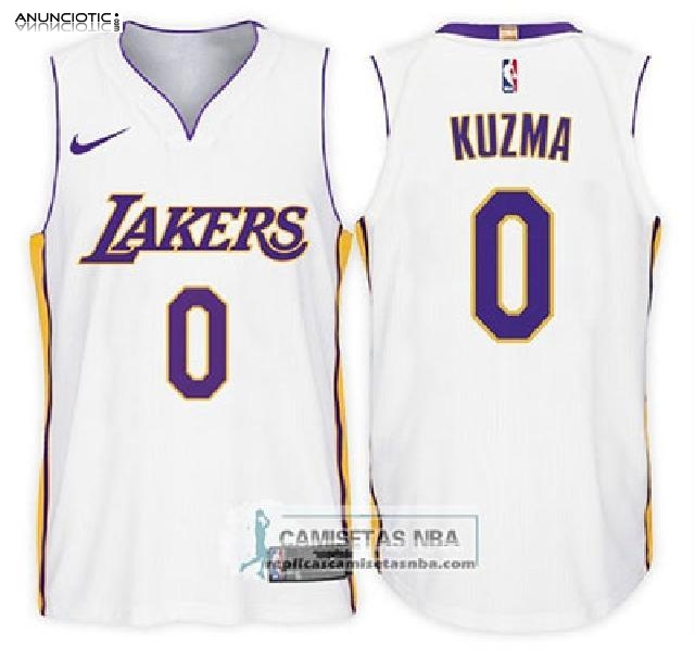 Camisetas NBA Los Angeles Lakers replicas