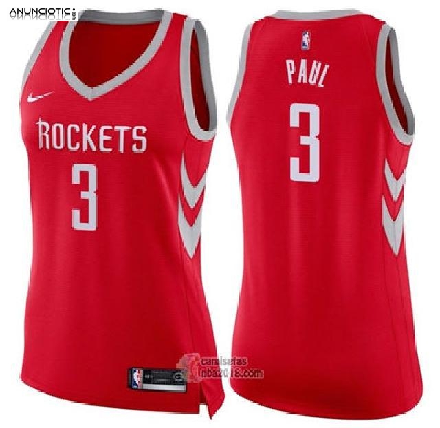 Camisetas nba Houston Rockets baratas