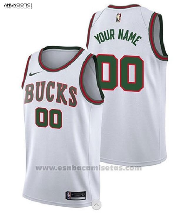 Camisetas Milwaukee Bucks Baratas