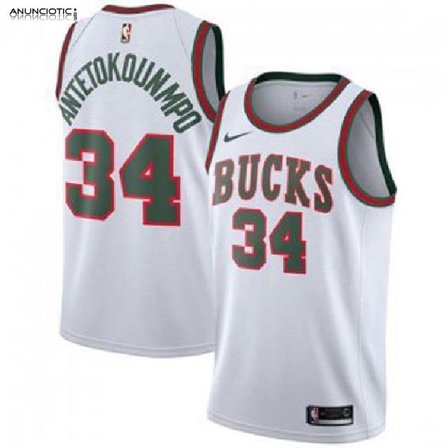 Comprar Camisetas Milwaukee Bucks