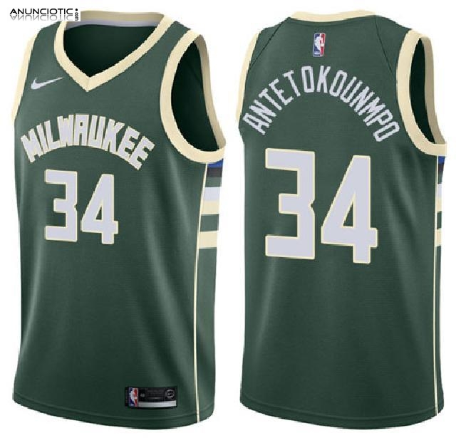 Comprar Camisetas Milwaukee Bucks