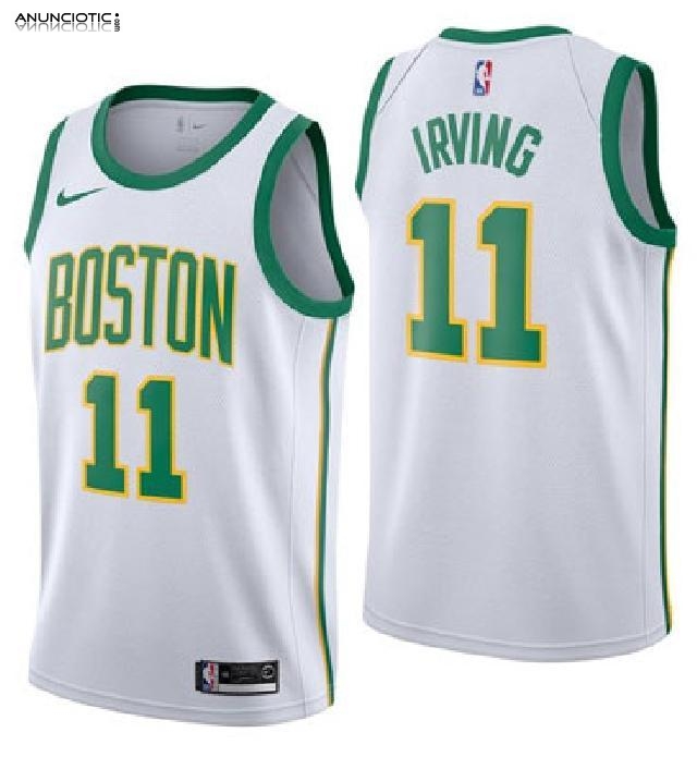 Camiseta Boston Celtics Ciudad 2018-19 Blanco