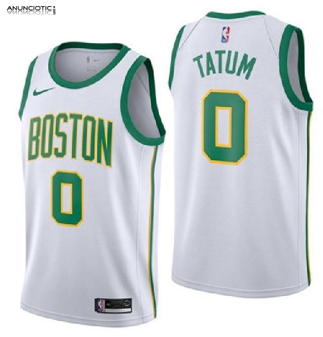 Camiseta Boston Celtics Ciudad 2018-19 Blanco