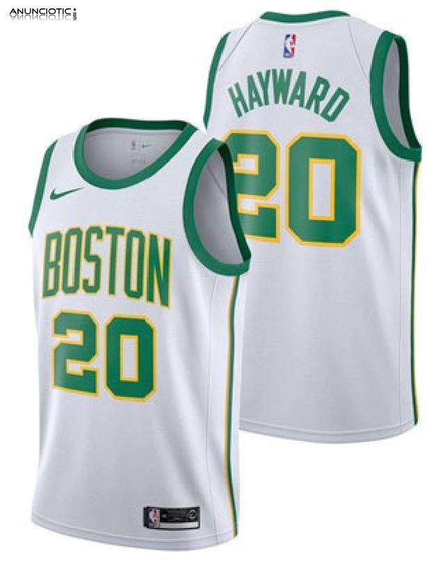 Camiseta Boston Celtics Ciudad 2018-19 Blanco