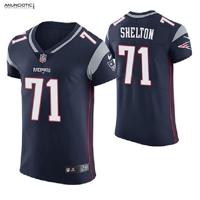 Nueva camisetas nfl camisetas nfl New England Patriots baratas