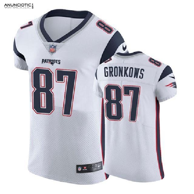 Nueva camisetas nfl camisetas nfl New England Patriots baratas