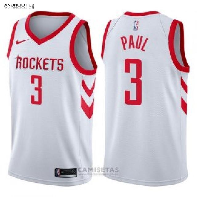 Camiseta Houston Rockets Chris Paul NO 3 2017-18