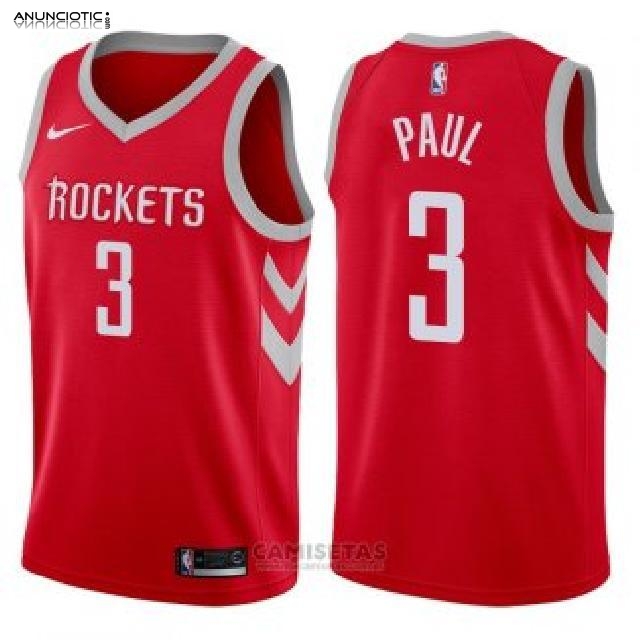 Camiseta Houston Rockets Chris Paul NO 3 2017-18