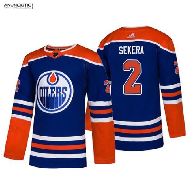 Camiseta Edmonton Oilers baratas