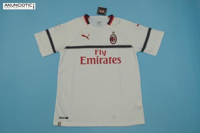Camiseta AC Milan Segunda 2018-2019