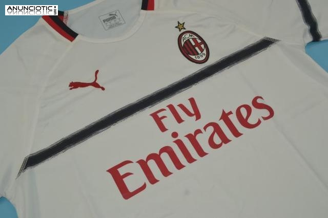 Camiseta AC Milan Segunda 2018-2019