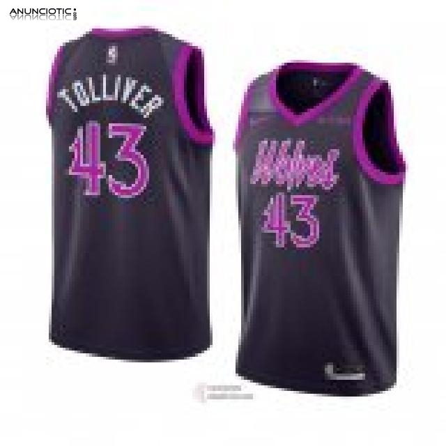 Camisetas nba Minnesota Timberwolves de alta calidad y asequibles