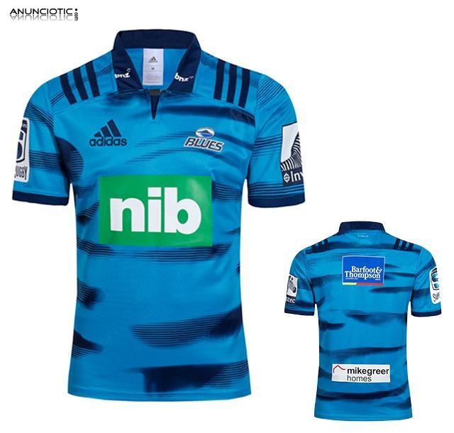 Camisetas de Rugby Blues 2019 Baratas