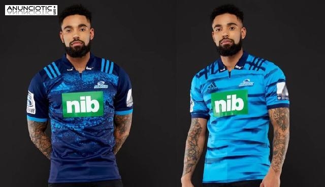 Camisetas de Rugby Blues 2019 Baratas