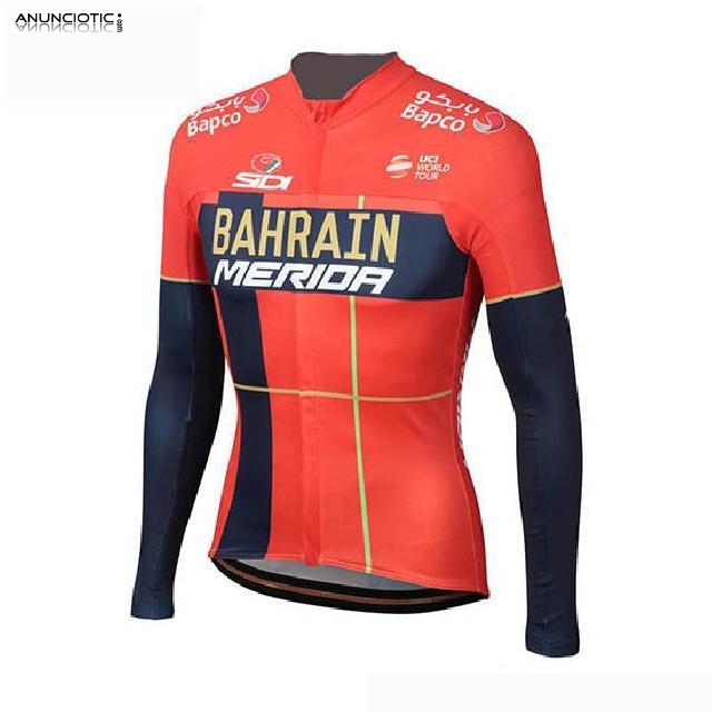 Comprar Ropa Ciclismo Bahrain-Merida Baratas