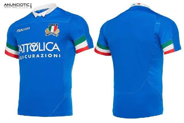 camisetas de rugby Italia 2019