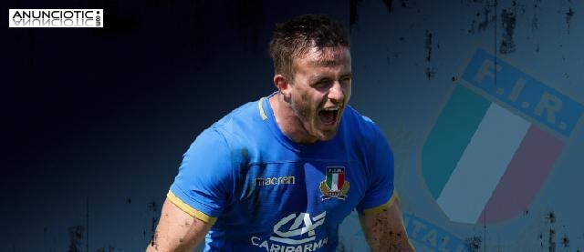 camisetas de rugby Italia 2019