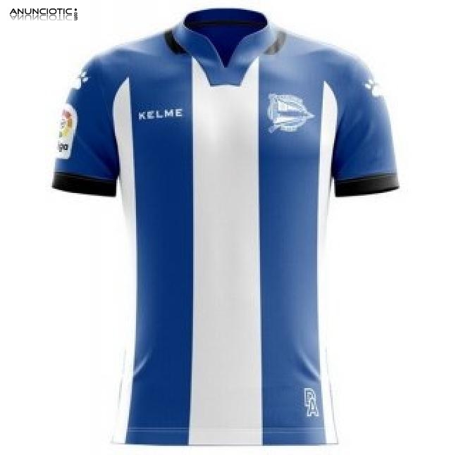 Venta Replicas Camiseta Futbol Alaves Barata 2019-2020