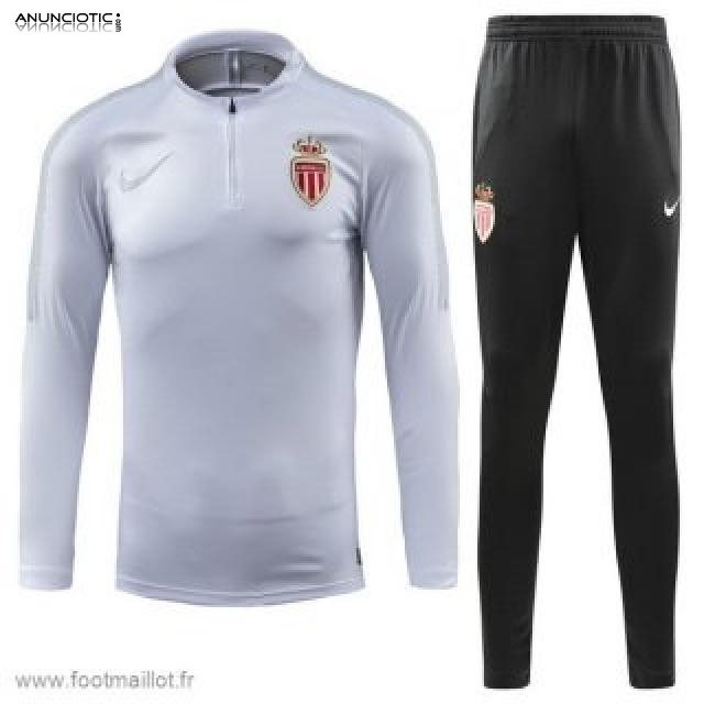 Venta Chandal AS Monaco 2019-2020 | Ropa Futbol Baratas