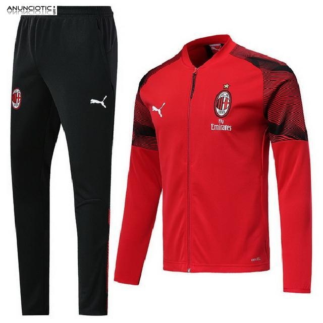 madridshop: Comprar Chandal AC Milan Baratas 2020-2021