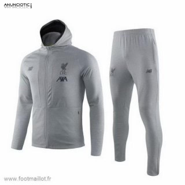 Vente Survetement Liverpool Pas Cher 2018 2019 - footmaillot