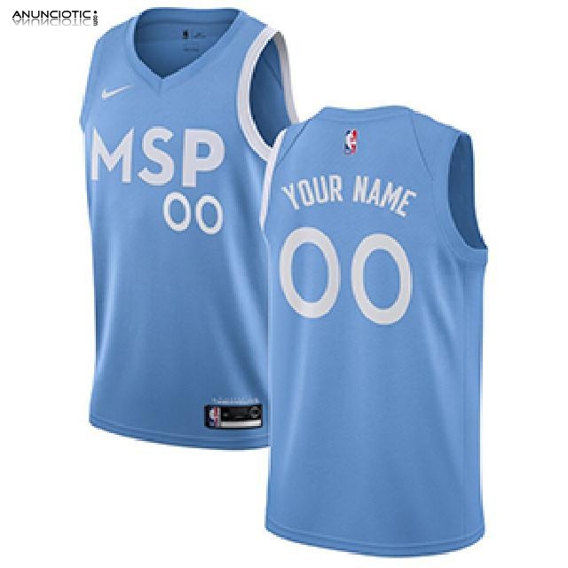 Camisetas nba Ciudad Personalizada 2020 baratas