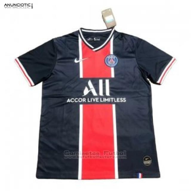 camisetas de futbol Ligue 1 tailandia 2020 2021