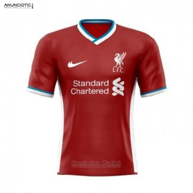 Camiseta Liverpool Primera 2020 2021