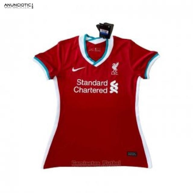 Camiseta Liverpool Primera 2020 2021