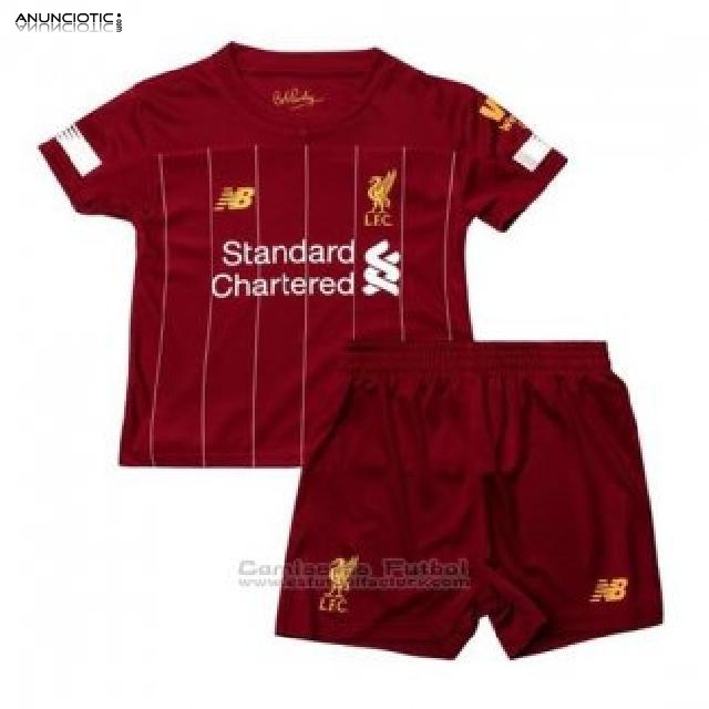Camiseta Liverpool Primera 2020 2021