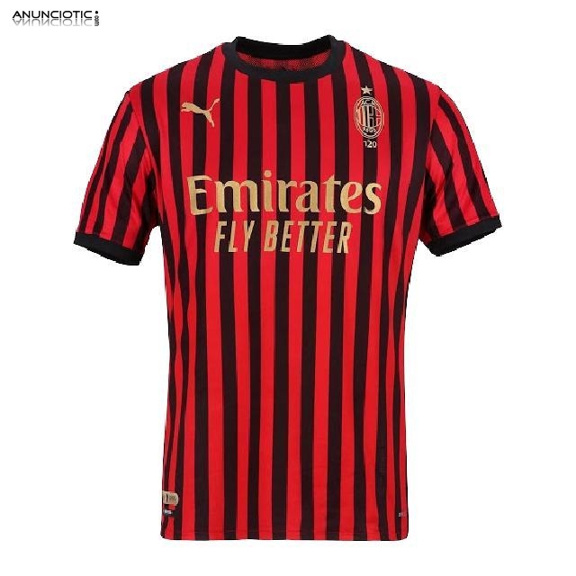 camiseta de la AC Milan 2020
