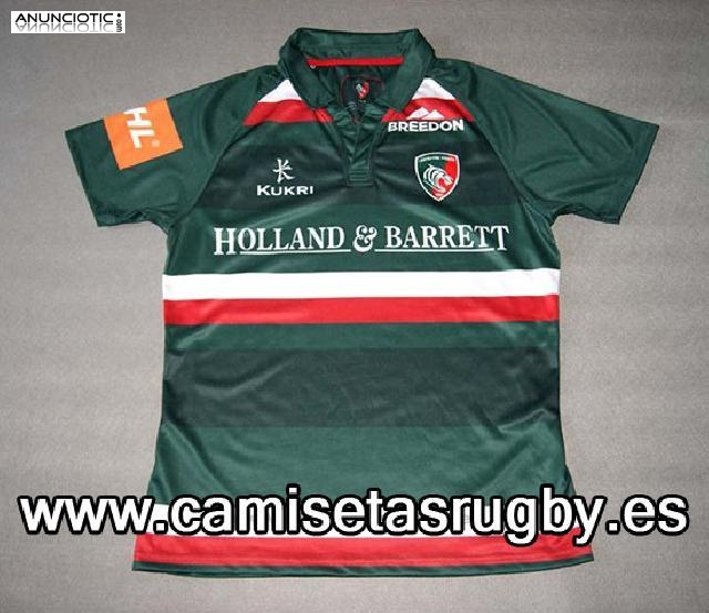 Camiseta Leicester Tigers Rugby 2018 Entrenamiento