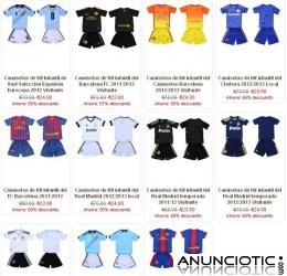 Camisetas de futbol del Equipaci¨®n 2012/2013