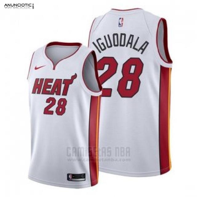 Camisetas nba Miami Heat replicas