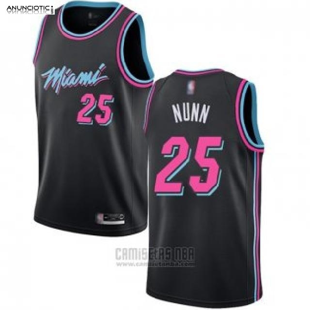 Camisetas nba Miami Heat replicas