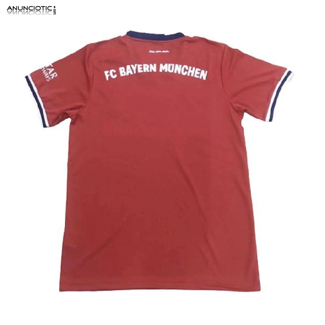 replicas camisetas Bayern Munich tailandia 2020