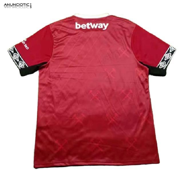 replicas camisetas West Ham tailandia 2020