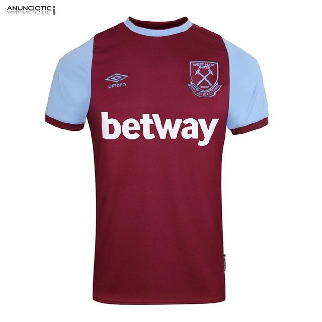 camiseta West Ham 2020