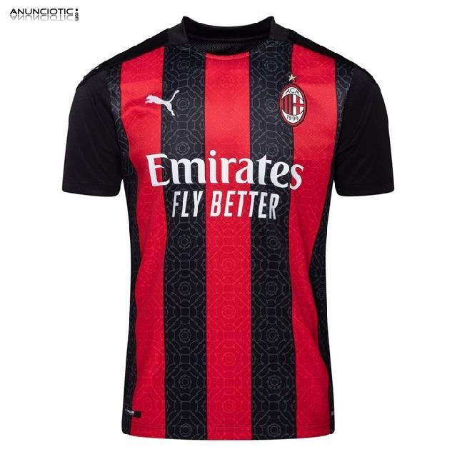 camiseta milan 2020