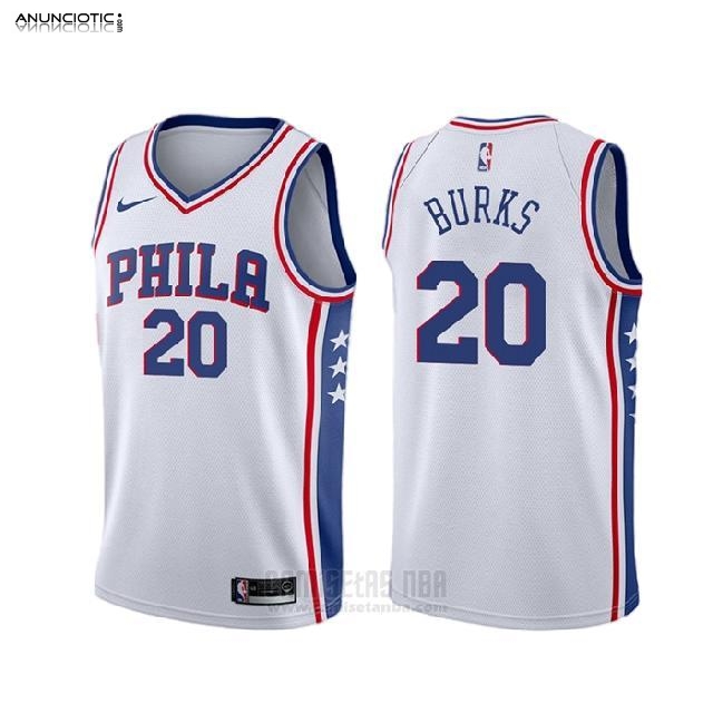 Camisetas nba Philadelphia 76ers replicas