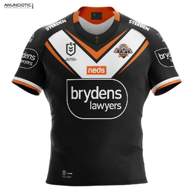 Camiseta Wests Tigers Rugby 2021 Local