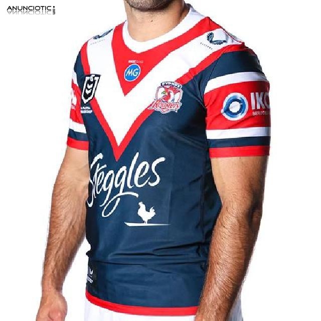 Camiseta Sydney Roosters Rugby 2021 Local