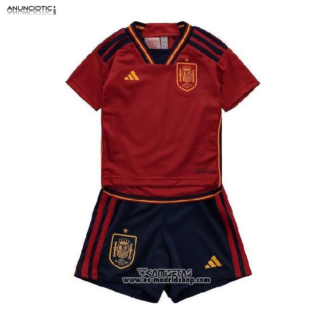 camiseta de España mundial 2022