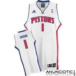 Venta adidas camisetas nba detroit pistons iverson 1