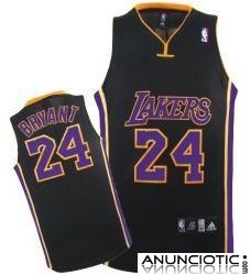 Venta campeon camisetas nba los angeles lakers negro y azul