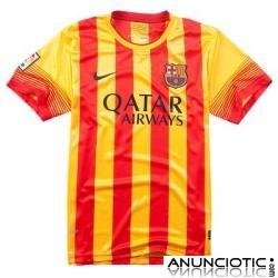 venta al por mayor camiseta de segunda de Barcelona 2013-2014