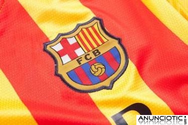 venta al por mayor camiseta de segunda de Barcelona 2013-2014